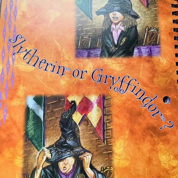 Vintage Harry Potter Student Planner 2001 Artwork - Picture 10 of 12